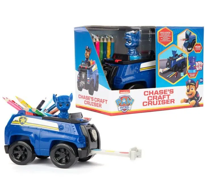 PAW PATROL IGRAČKA PATROLNE ŠAPE VOZILO SA BOJAMA
