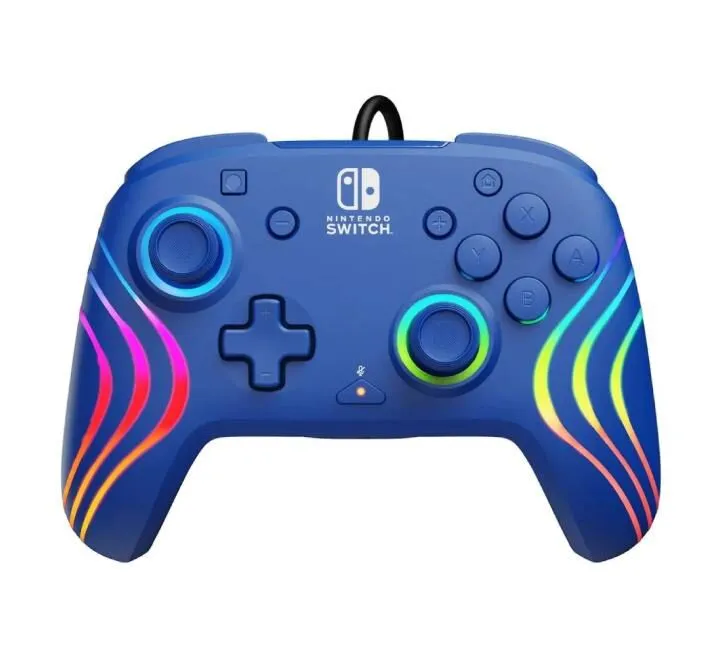PDP GAMING KONTROLER NINTENDO SWITCH AFTERGLOW WAVE - PLAVI