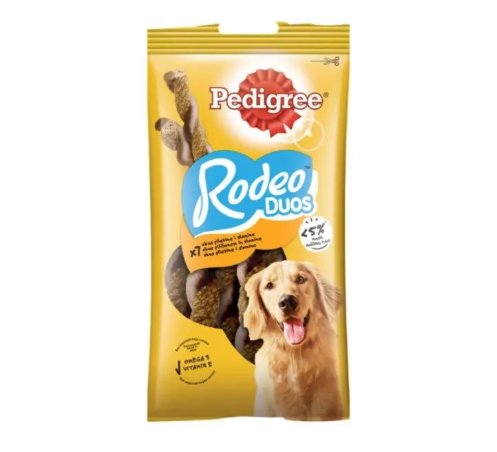 Pedigree Poslastica za pse Rodeo duo 7 kom