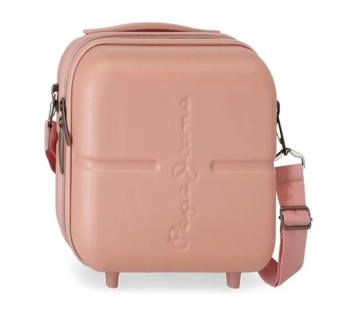 PEPE JEANS ABS BEAUTY CASE - POWDER PINK 76.839.24