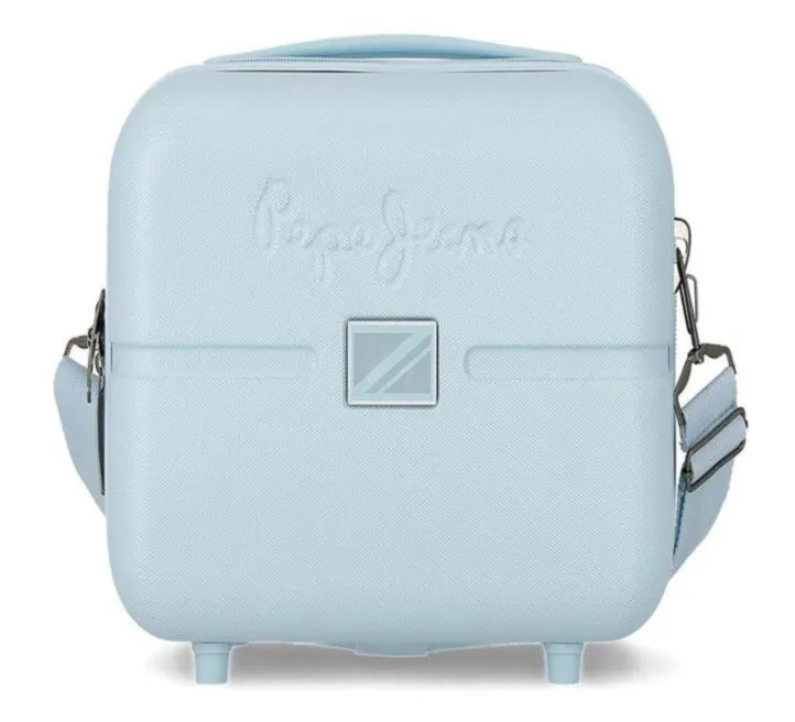 PEPE JEANS ABS BEAUTY CASE - SKY BLUE 76.939.34