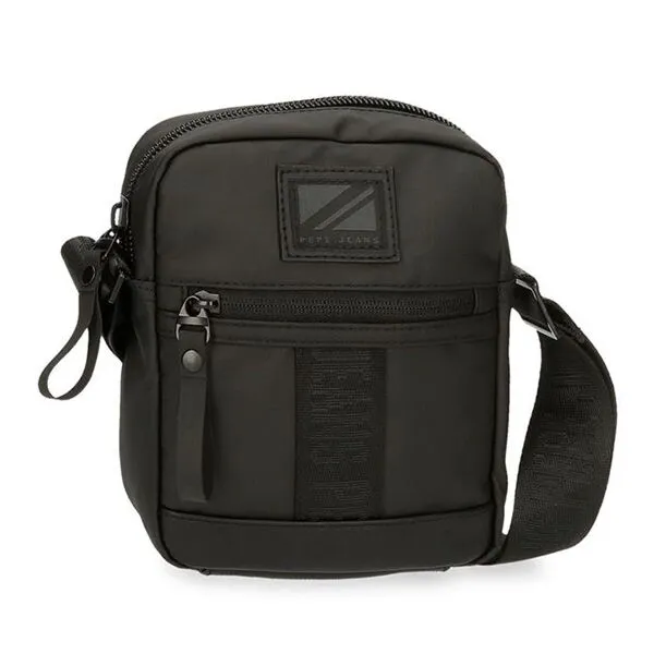 PEPE JEANS TORBA NA RAME CRNA