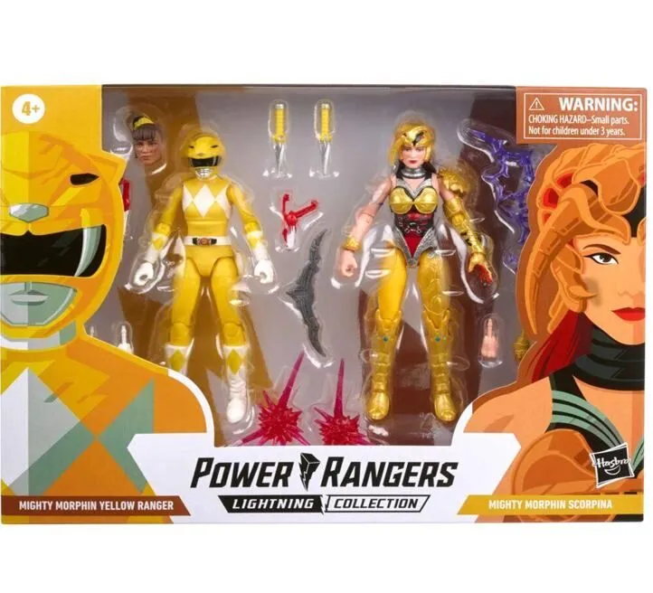 POWER RANGERS IGRAČKA ŽUTI RENDŽER I SCORPINA