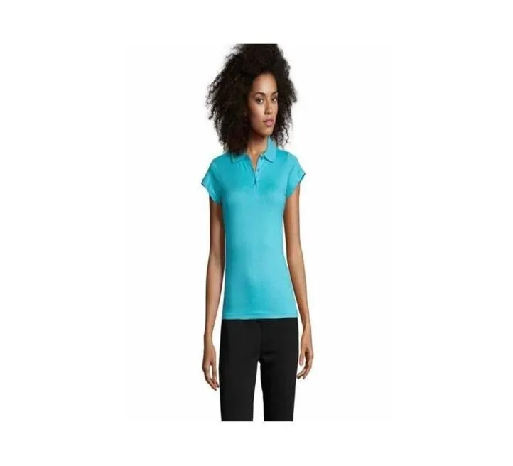 PRESCOTT WOMEN Ženska polo majica sa kratkim rukavima - Atoll blue  S 311.376.58.S