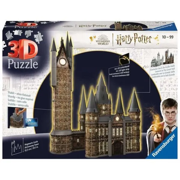 RAVENSBURGER 3D PUZZLE - HARRY POTTER HOGWARTS CASTLE RA11551