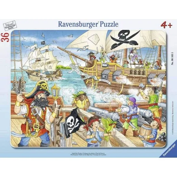 RAVENSBURGER PUZZLE- BITKA PIRATA RA06165