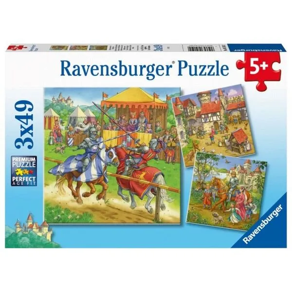 RAVENSBURGER PUZZLE- BORBA VITEZOVA U SREDNJEM VEKU RA05150