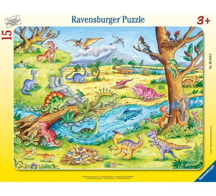 RAVENSBURGER PUZZLE – DINOSAURUSI RA05633