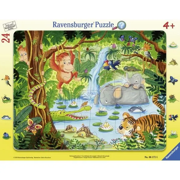 RAVENSBURGER PUZZLE- DRUGARI IZ DŽUNGLE RA06171