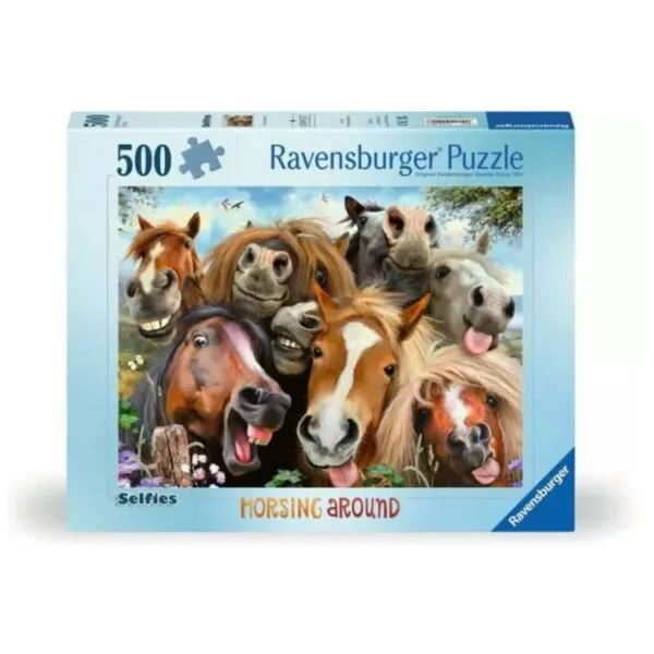 RAVENSBURGER PUZZLE - HORSING AROUND RA12000499