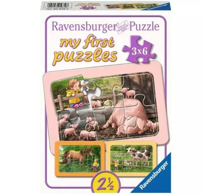Ravensburger puzzle  – Istražujući farmu RA05679