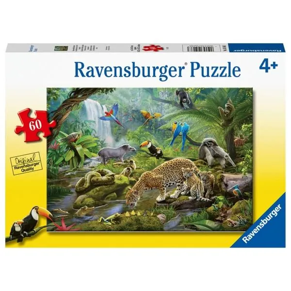 Ravensburger puzzle- Životinje prašume RA05166
