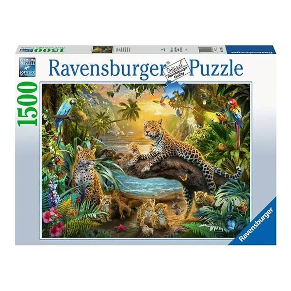 RAVENSBURGER PUZZLE - LEOPARDI U DŽUNGLI RA17435