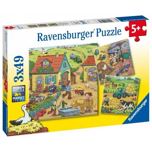 Ravensburger puzzle- Na farmi RA05078