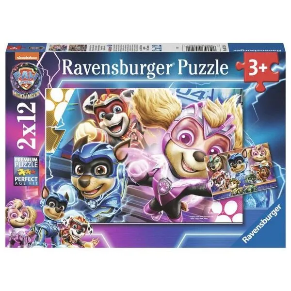 RAVENSBURGER PUZZLE - PATROLNE ŠAPE 2X12 RA05721
