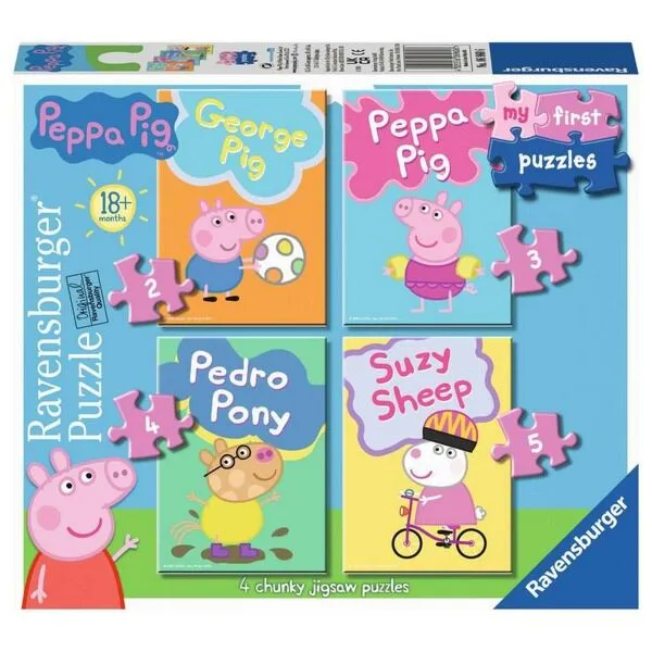 Ravensburger puzzle-  Pepa za kompjuterom RA06960