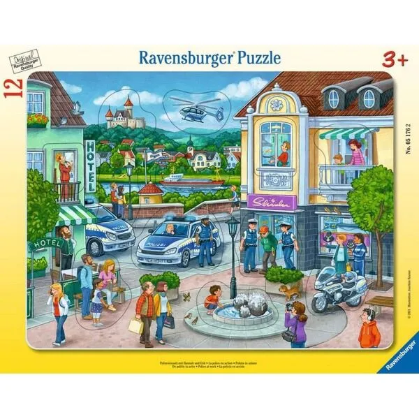 RAVENSBURGER PUZZLE- POLICIJSKA AKCIJA SA HANOM I ERIKOM RA05176