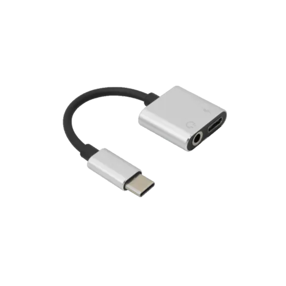 SBOX Adapter  USB TYPE-C->TYPE-C + 3.5mm