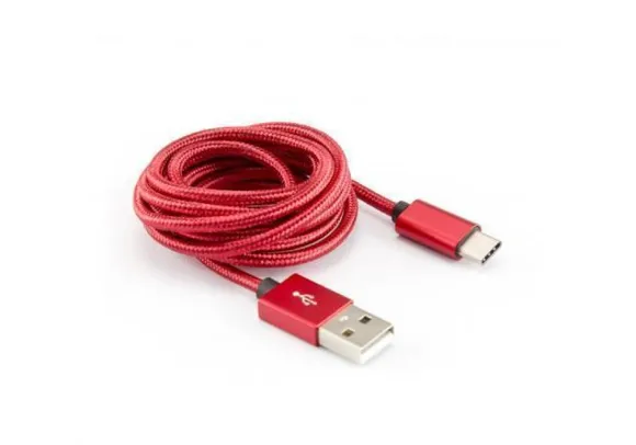 SBOX USB kabl tip C 1,5 m - Crveni