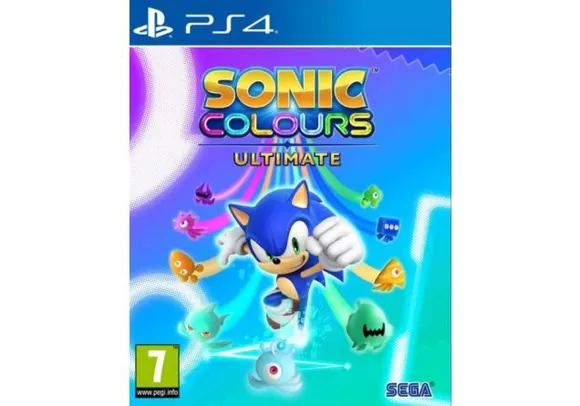 SEGA VIDEO IGRA ZA PS4 SONIC COLOURS ULTIMATE - LAUNCH EDITION