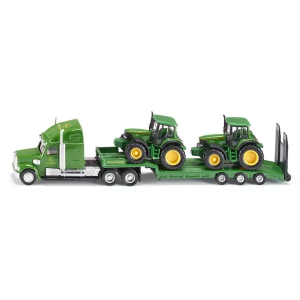 SIKU IGRAČKA KAMION NOSAČ DVA TRAKTORA JOHN DEERE 1837