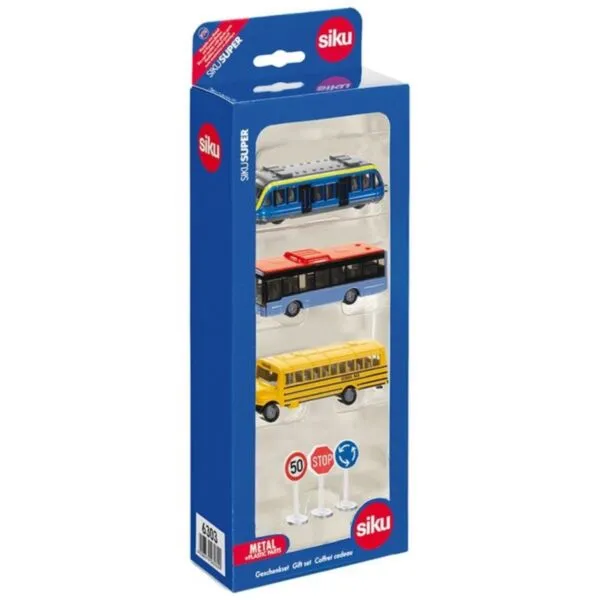 SIKU IGRAČKA SET JAVNI PREVOZ 6303