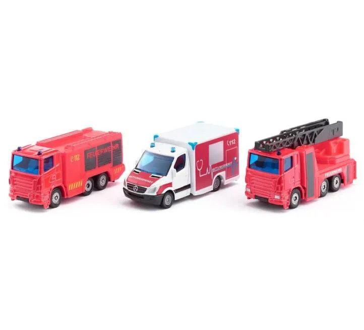 SIKU IGRAČKA SET VATROGASNIH VOZILA 6326S