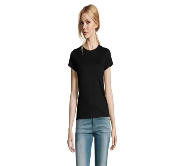 SOL'S ŽENSKA MAJICA IMPERIAL WOMEN CRNA M 311.502.81.M