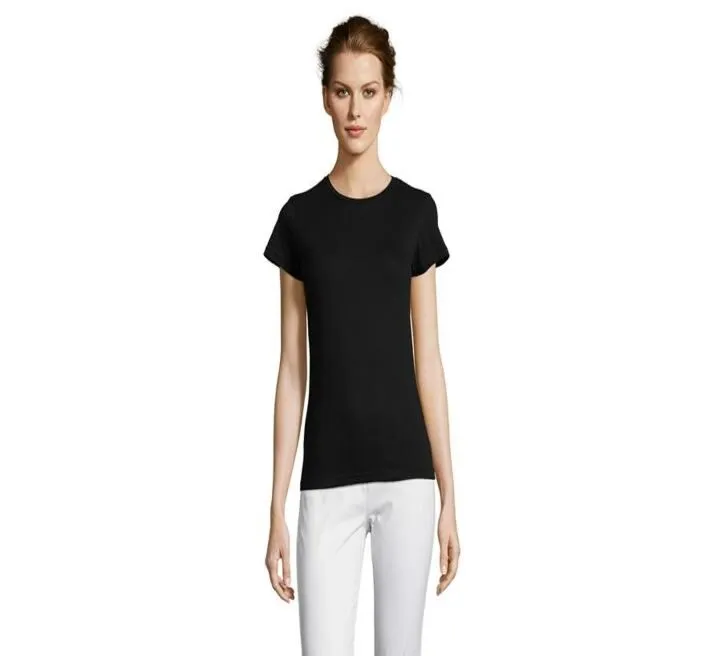 SOL'S Ženska majica MISS Crna XXL 311.386.80.XXL