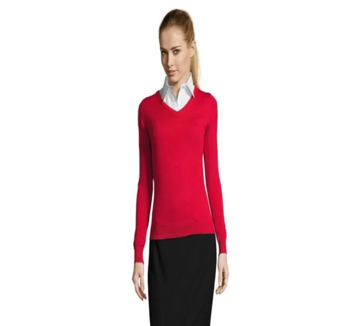 SOL'S Ženski džemper GALAXY WOMEN Crvena XS 390.010.20.XS