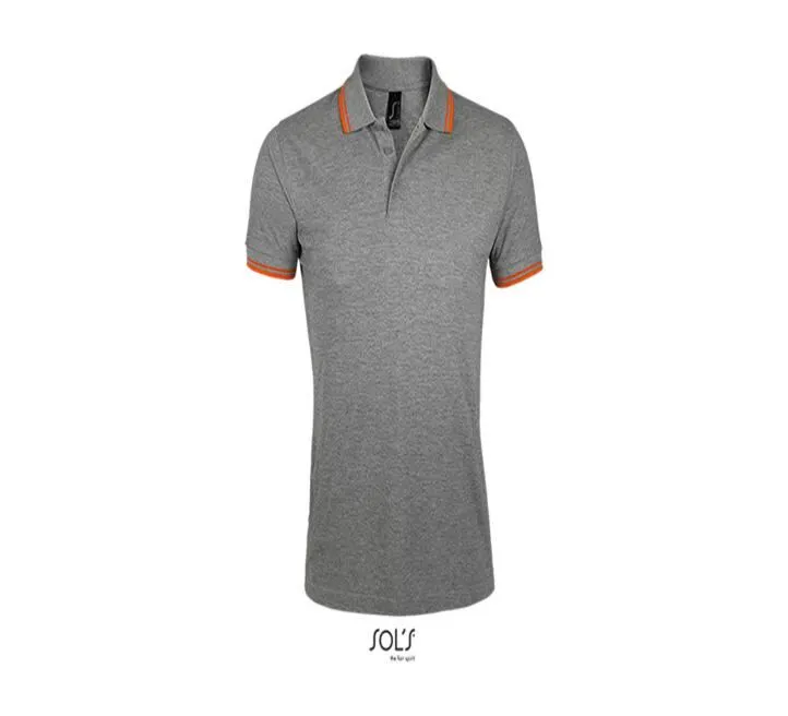 SOL'S MUŠKA MAJICA PASADENA MEN GREY MELANGE M 300.577.74.M
