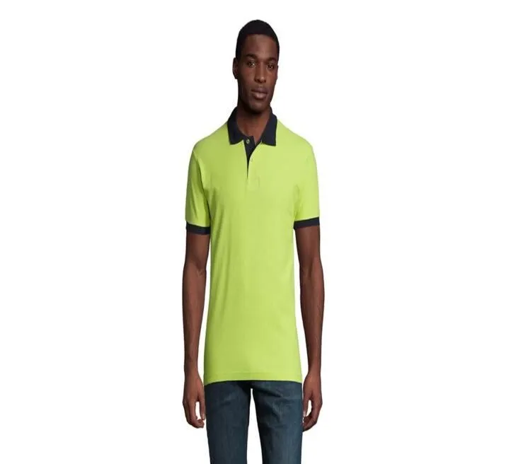 SOL'S Muška majica PRINCE Apple green/teget M 311.369.42.M