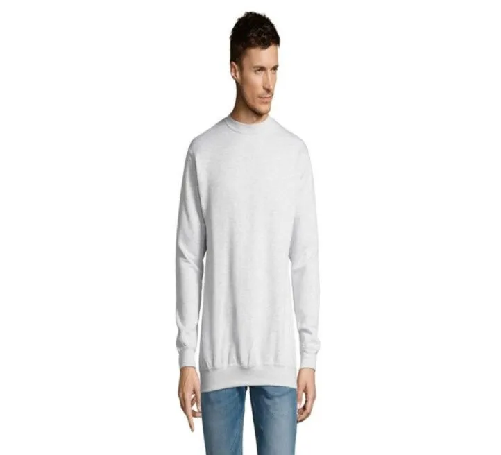 SOL'S Unisex dukserica NEW SUPREME Ash M 313.250.75.M