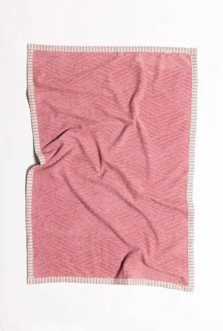 STEFAN POKRIVAČ OD FROTIRA 70 CM X 100 CM - ROZE 584