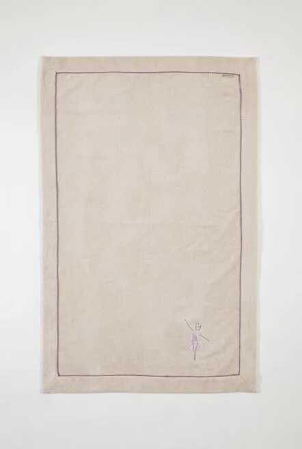 STEFAN POKRIVAČ OD FROTIRA SA VEZOM 80 CM X 120 CM - BALERINA 585
