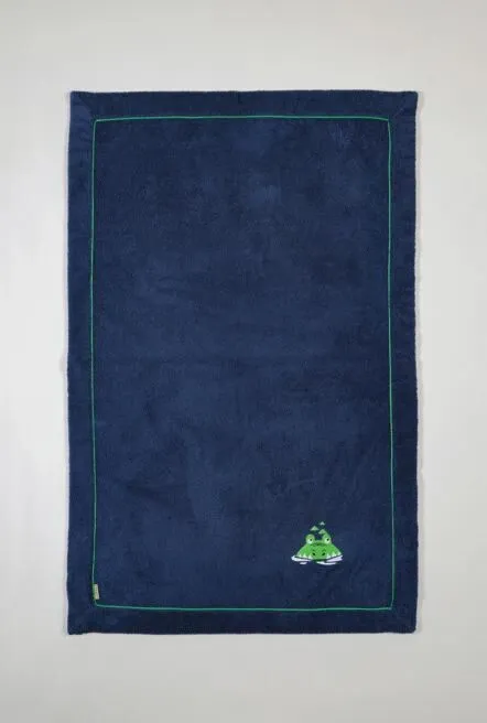 STEFAN POKRIVAČ OD FROTIRA SA VEZOM 80 CM X 120 CM - KROKODIL 585