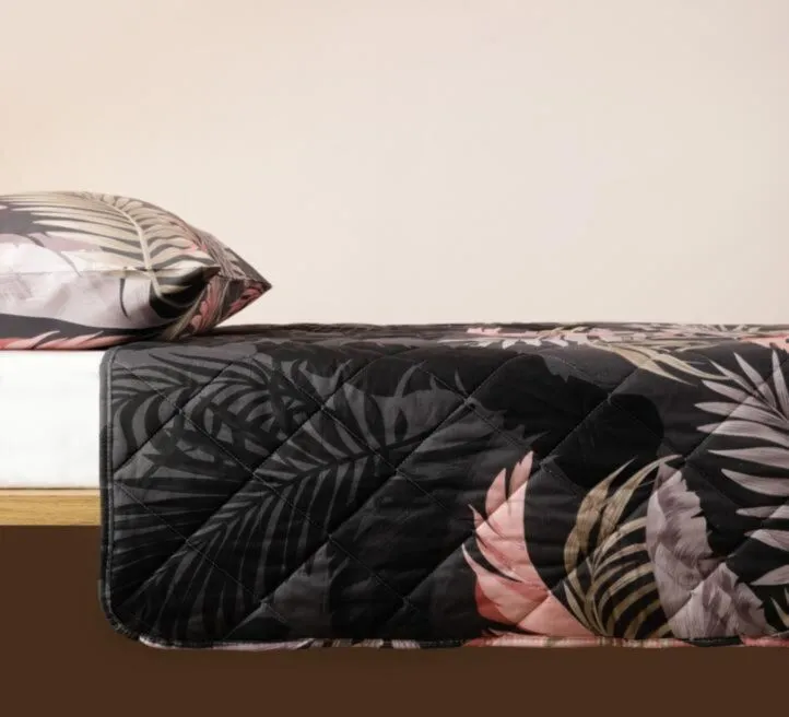 STEFAN PREKRIVAČ DEZEN-FROTIR 140 CM X 200 CM - CRNI