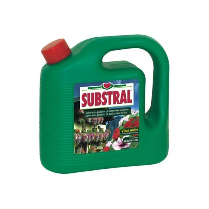 SUBSTRAL TEČNO MINERALNO ĐUBRIVO ZA BALKONSKE I VRTNE BILJKE 2000 ML