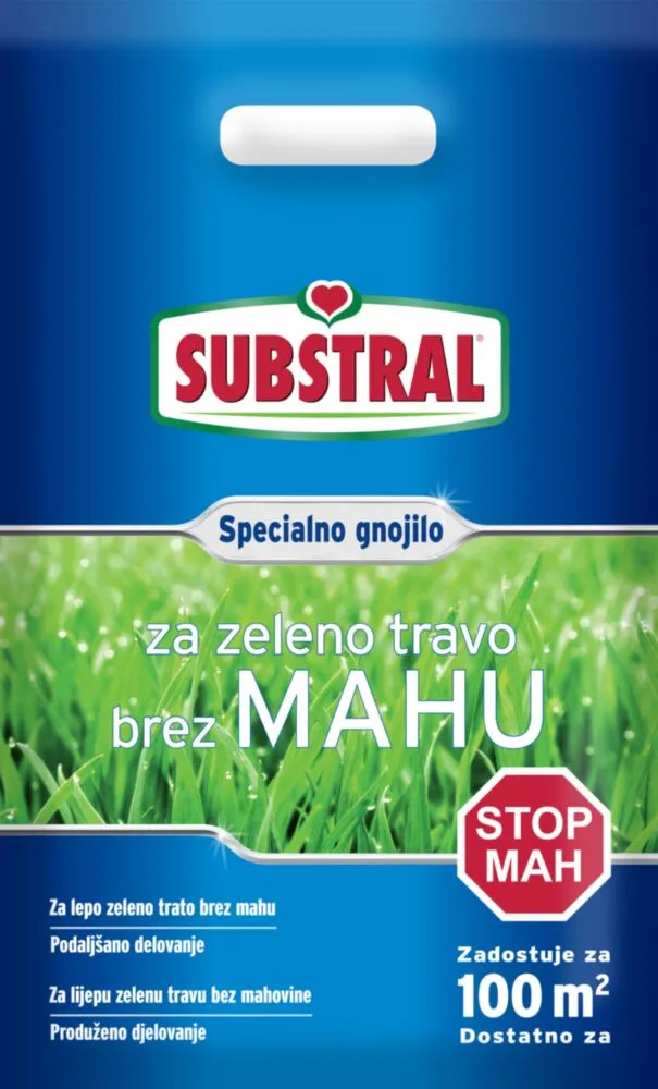 SUBSTRAL ĐUBRIVO ZA TRAVU PROTIV MAHOVINE 3.5 KG SC 747-3