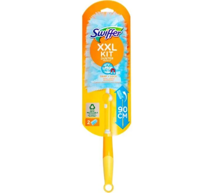SWIFFER SET ZA ČIŠĆENJE DUSTER SA XXL DRŠKOM, 2 KOMADA DOPUNE
