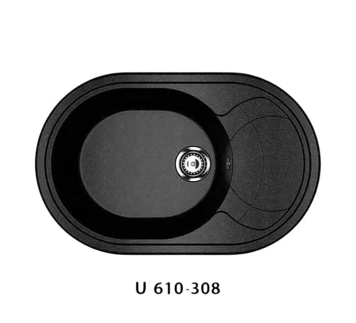 Ulgran Sudopera okrugla U-405-308 - Crna