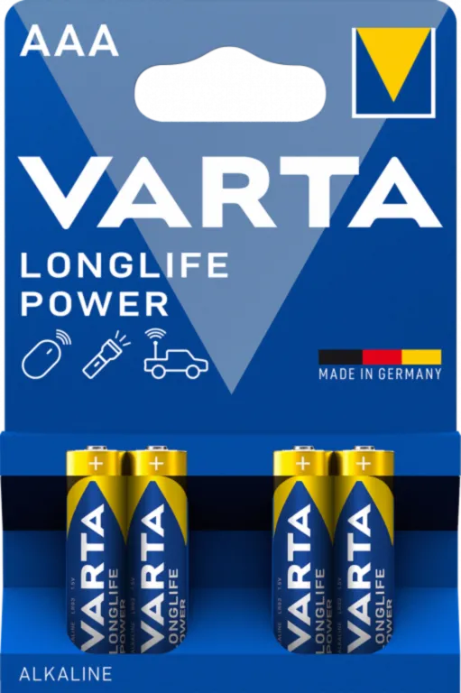 VARTA ALKALNE BATERIJE AAA LP LR03 - 4/1