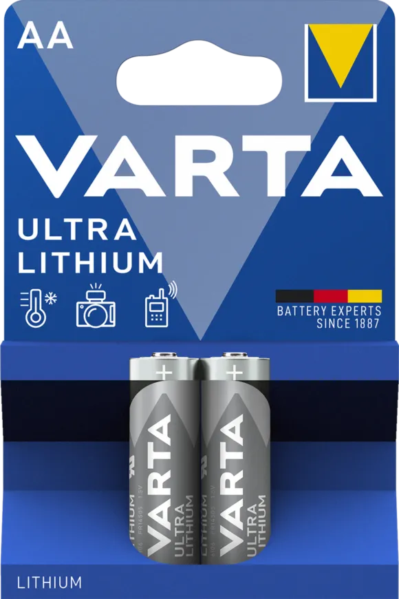 VARTA LITIJUMSKE BATERIJE AA 6106301402 - 2/1