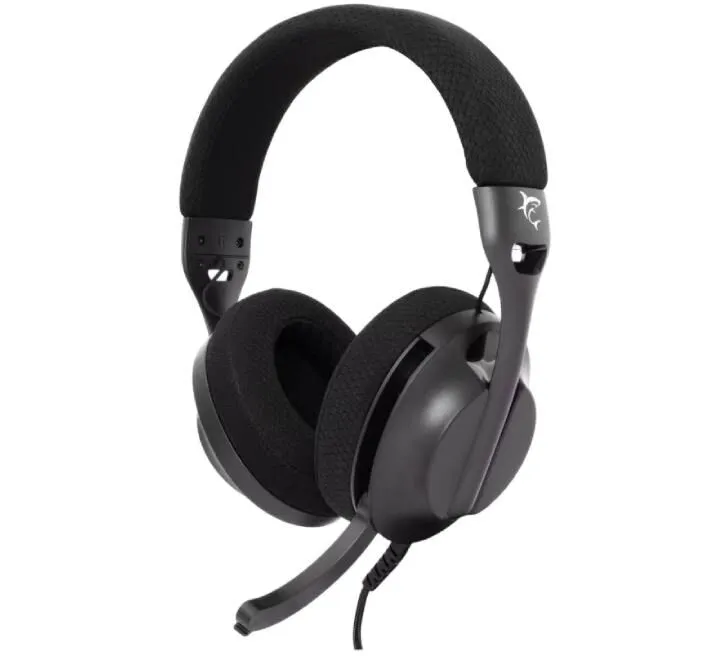 WHITE SHARK GAMING SLUŠALICE PARROT - CRNE