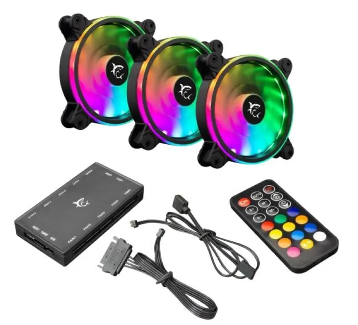 WHITE SHARK VENTILATOR ZA KUĆIŠTE 1262-04-V NEBULA ARGB KIT