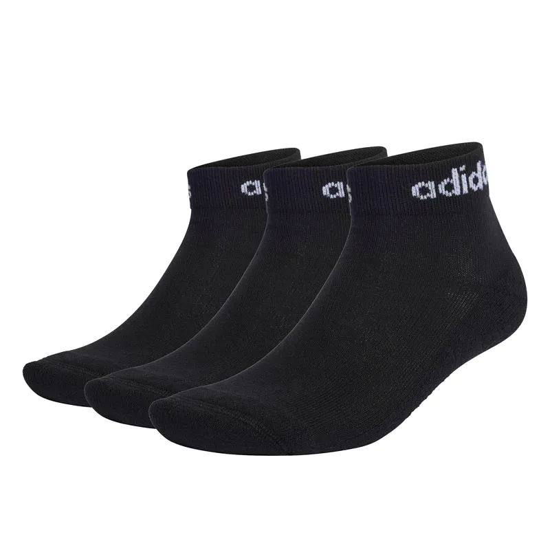 ADIDAS CARAPE T LIN ANKLE 3P      BLACK/WHITE UNISEX