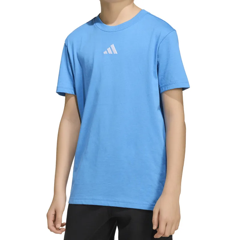 ADIDAS MAJICA J SL TEE 160 RAYBLU/WHITE ZA DEČAKE