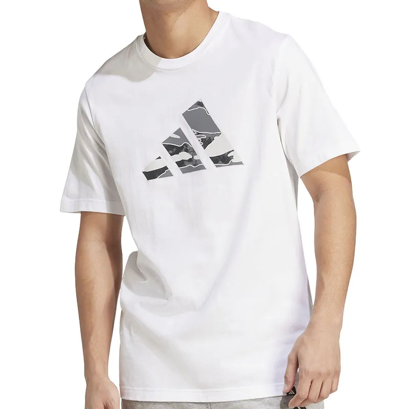 ADIDAS MAJICA M CAMO LOGO T WHITE ZA MUŠKARCE