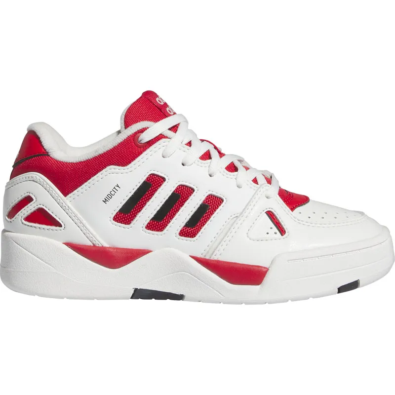ADIDAS PATIKE MIDCITY LOW J CWHITE/COLRED/CBLACK ZA DEČAKE
