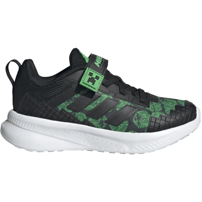 ADIDAS PATIKE MINECRAFT FORTARUN EL C CBLACK/CBLACK/FTWWHT ZA DEČAKE
